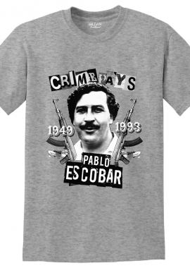 Κοντομάνικο Escobar Crime Pays