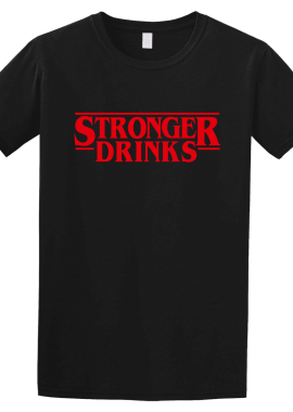 Κοντομάνικη μπλούζα Stronger Drinks