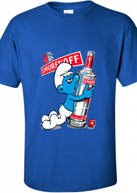 Κοντομάνικη μπλούζα Smurfnoff