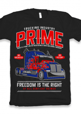 Κοντομάνικη μπλούζα Prime Truck