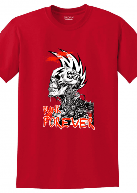 Κοντομάνικη μπλούζα Punk For Ever