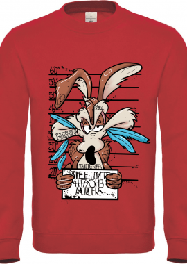Παιδικό φούτερ Coyote Mugshot