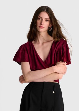 Τοπ cropped μονόχρωμο - 5206179036566