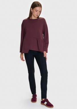 Μπλούζα μακριμάνικη ασύμμετρη - 5206179036719