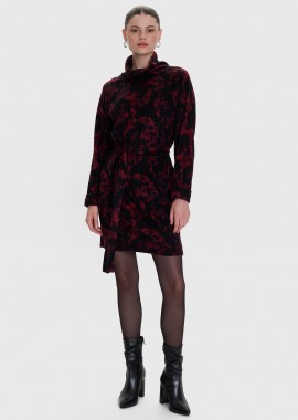 Φόρεμα μίνι εμπριμέ - 5206179048835