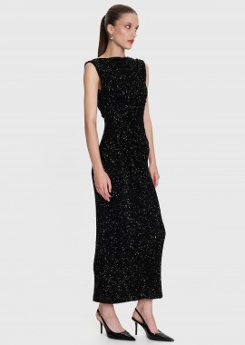 Φόρεμα μάξι παγιέτα - 5206179062404