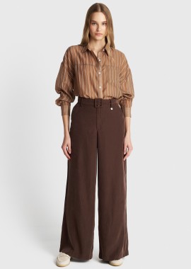 Παντελόνι formal με ζώνη - 5206179073295