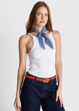 Μπλούζα πλεκτή αμάνικη - 5206179087056