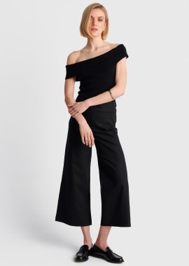 Μπλούζα πλεκτή off shoulder - 5206179087087