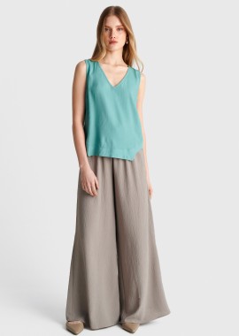 Τοπ αμάνικο με V - 5206179103398