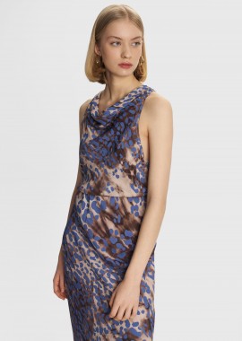 Τοπ αμάνικο με animal print - 5206634897824