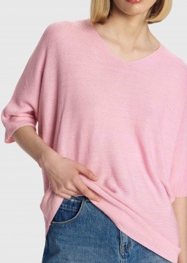 Μπλούζα πλεκτή με μανίκι 3/4 - 5206634911902