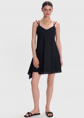 Φόρεμα μίνι λινό - 5206634948052