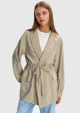 Μπουφάν λεπτό με ζώνη - 5206634957450