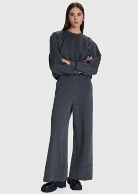 Μπλούζα φούτερ μονόχρωμη - 5206634976161