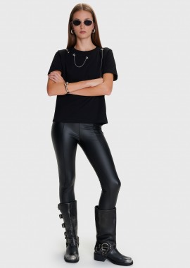 Μπλούζα κοντομάνικη με αλυσίδα - 5206634979414