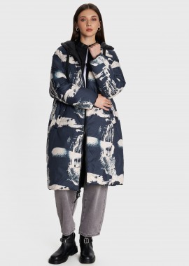 Μπουφάν διπλής όψης με κουκούλα - 5206634986931