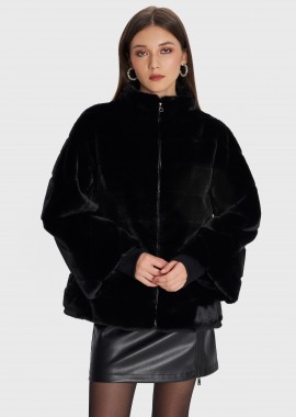 Παλτό με όψη γούνας - 5206634989154