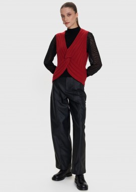 Γιλέκο αμάνικο πλεκτό - 5206634996541