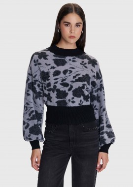 Μπλούζα πλεκτή δίτονη - 5206634996893