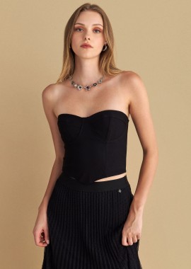 Στράπλες μπούστο σε σχήμα καρδιάς - 5206179051477