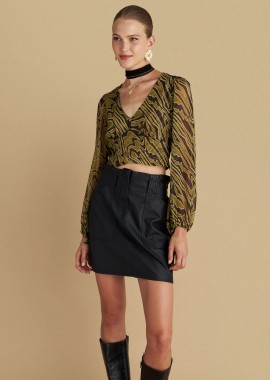 Κροπ τοπ κρουαζέ μακρυμάνικο - 5206179051804