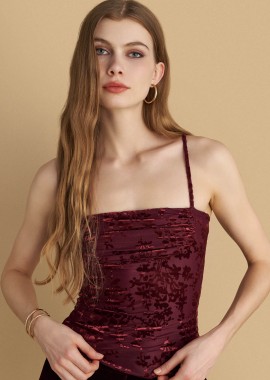 Τοπ φλοράλ βελούδινο - 5206179055314