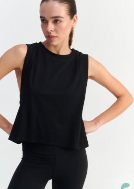 a-feel Μπλούζα αμάνικη cropped - 5206179065801