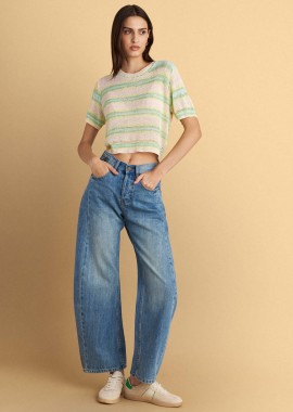 Παντελόνι τζιν low rise και loose - 5206179071765