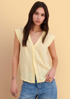 Τοπ αμάνικο με κουμπιά - 5206179087889