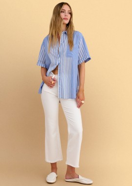 Πουκάμισο κοντομάνικο ριγέ - 5206179088923