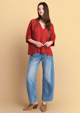 Τοπ με V λαιμόκοψη - 5206179089746