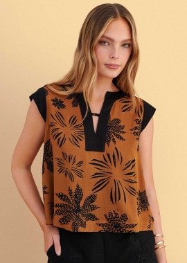 Τοπ αμάνικο εμπριμέ - 5206179096102