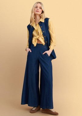 Παντελόνι τύπου denim - 5206179103893