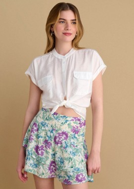 Πουκάμισο κοντόμανικο με τσέπες - 5206634916013