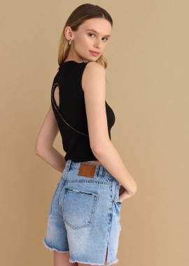 Μπλούζα αμάνικη με ιδιαίτερη πλάτη - 5206634942265