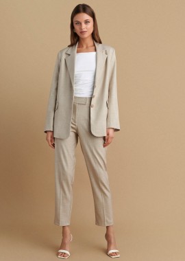 Παντελόνι κοστουμιού tapered fit - 5206634952639