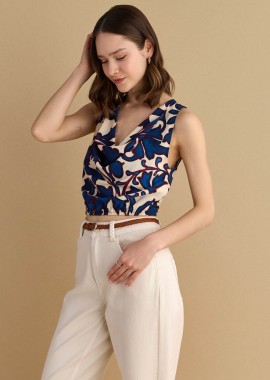 Τοπ αμάνικο εμπριμέ - 5206634957238