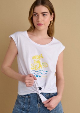 Τοπ αμάνικο με στάμπα - 5206634960863