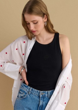 Αμάνικο τοπ με logo - 5206634961433