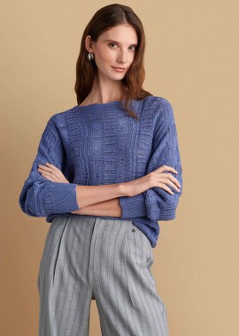 Μπλούζα με λεπτή πλέξη - 5206634964014