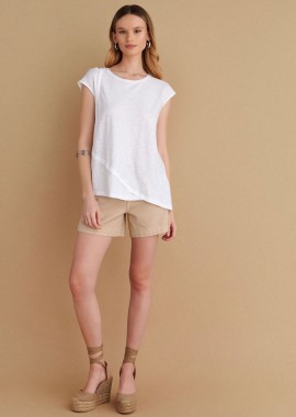 Μπλούζα με άνοιγμα στον ώμο - 5206634971777