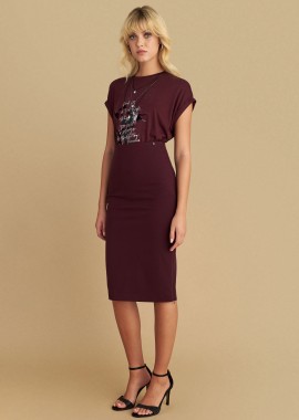 Φούστα μίντι pencil - 5206634990495