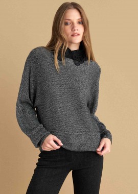 Μπλούζα πλεκτή lurex - 5206634994981