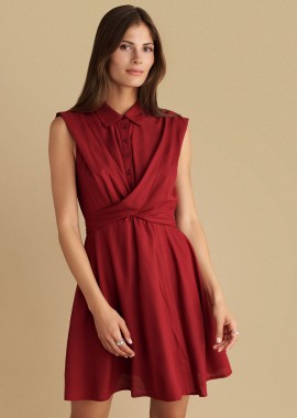 Φόρεμα μίνι με κουμπιά - 5206634998965