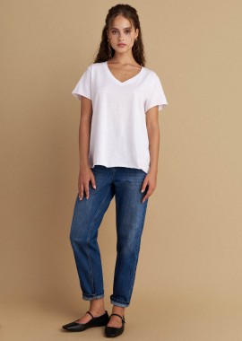 Μπλούζα μονόχρωμη basic - 5206987194632