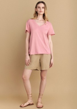 Μπλούζα μονόχρωμη basic - 5206987806917