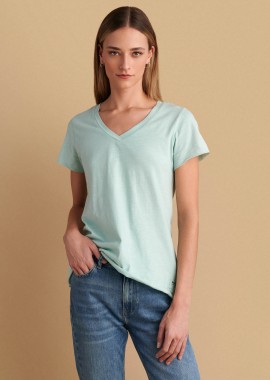 Μπλούζα μονόχρωμη basic - 5206987806931