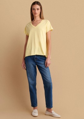 Μπλούζα μονόχρωμη basic - 5207251986564