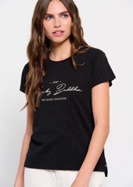 T-shirt από οργανικό βαμβάκι με τύπωμα